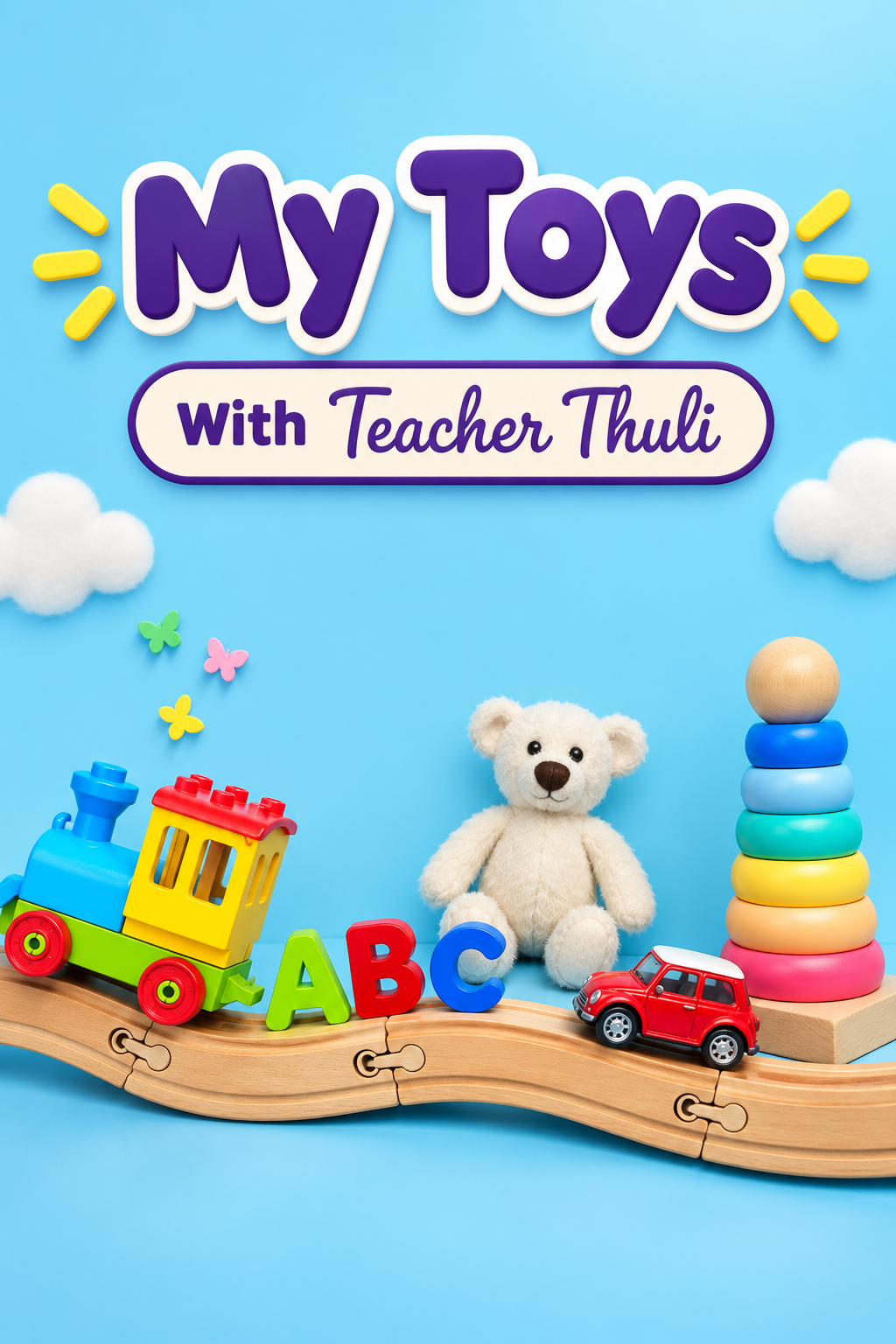 My Toys Vocabulary for Kids poster