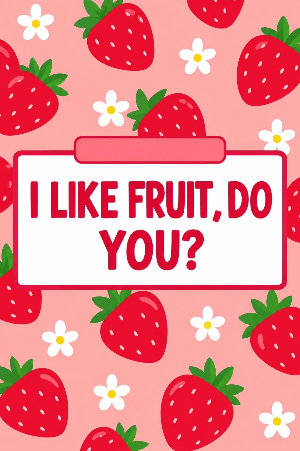 Learn Fruits Vocabulary poster